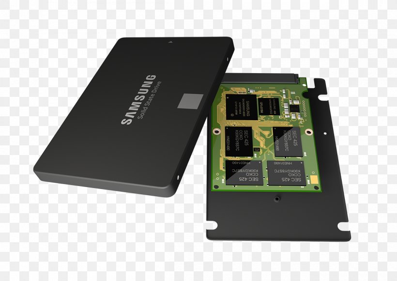 Laptop Samsung 850 EVO SSD Solid-state Drive Hard Drives Serial ATA, PNG, 1200x849px, Laptop, Communication Device, Computer Component, Data Storage Device, Disk Enclosure Download Free