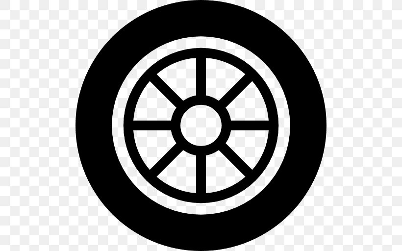 Car Tire Automobile Repair Shop Universal Tyres Staines Bridgestone, PNG, 512x512px, Car, Area, Automobile Repair Shop, Black And White, Brand Download Free