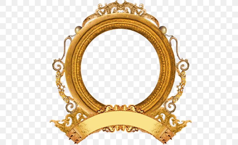 Mirror Picture Frame Download, PNG, 500x500px, Mirror, Brass, Library, Object, Oval Download Free