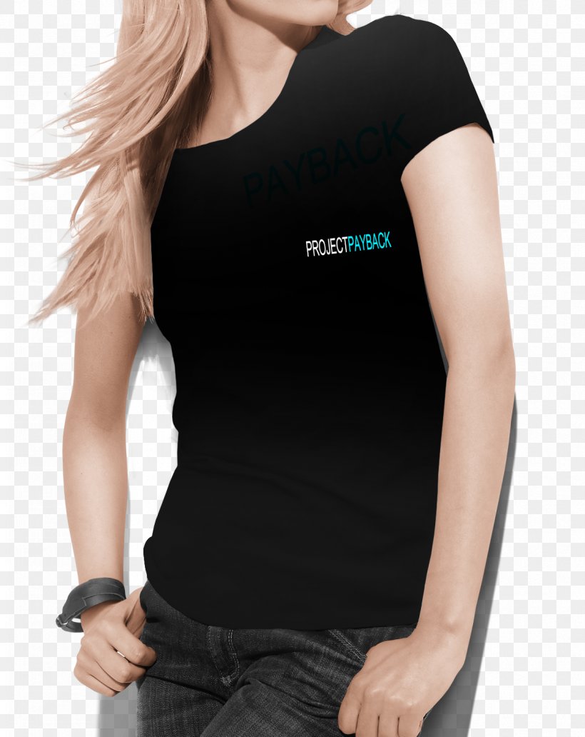 T-shirt Mockup Woman Clothing Crew Neck, PNG, 1191x1500px, Tshirt, Black, Clothing, Clothing Sizes, Crew Neck Download Free