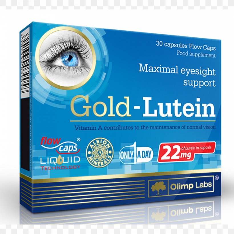 Dietary Supplement Olimp, Romania Lutein Capsule Vitamin, PNG, 1600x1600px, Dietary Supplement, Antioxidant, Astaxanthin, Brand, Capsule Download Free