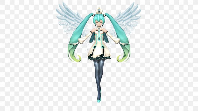 MikuMikuDance Hatsune Miku: Project Diva X Cosplay Rendering, PNG, 1920x1080px, Watercolor, Cartoon, Flower, Frame, Heart Download Free