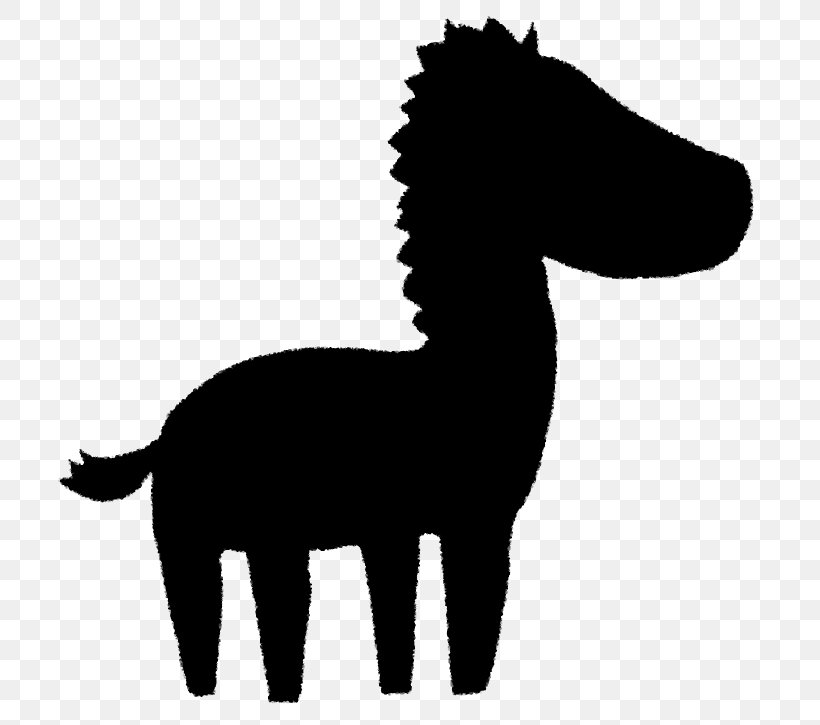 Mustang Black & White, PNG, 722x725px, Mustang, Animal Figure, Black White M, Camel, Donkey Download Free