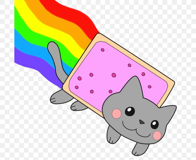 Nyan Cat Drawing, PNG, 700x671px, Nyan Cat, Carnivoran, Cartoon, Cat, Cat Like Mammal Download Free