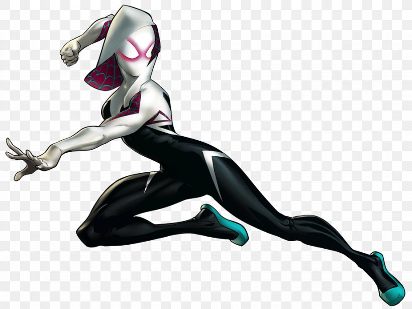 Spider-Woman Gwen Stacy Spider-Man Spider-Verse Spider-Gwen, PNG, 922x692px, Spiderwoman, Art, Comic Book, Comics, Fictional Character Download Free