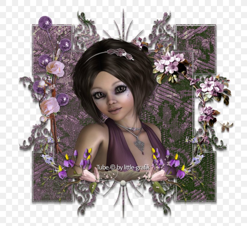 Floral Design Fairy, PNG, 750x750px, Floral Design, Black Hair, Brown Hair, Butterfly, Fairy Download Free