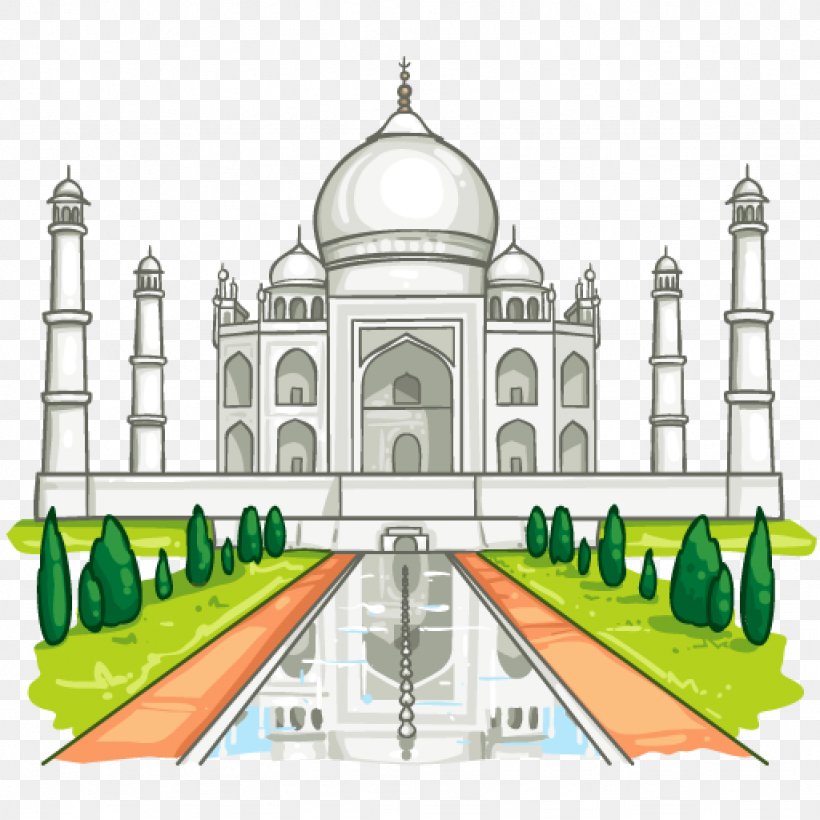 Taj Mahal Fatehpur Sikri The Red Fort Golden Triangle, PNG, 1024x1024px, Taj Mahal, Agra, Facade, Fatehpur Sikri, Golden Triangle Download Free