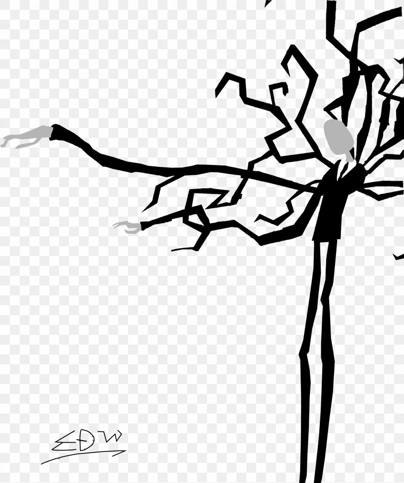 Twig Drawing Visual Arts /m/02csf Silhouette, PNG, 1932x2312px, Twig, Arm, Art, Black, Black And White Download Free
