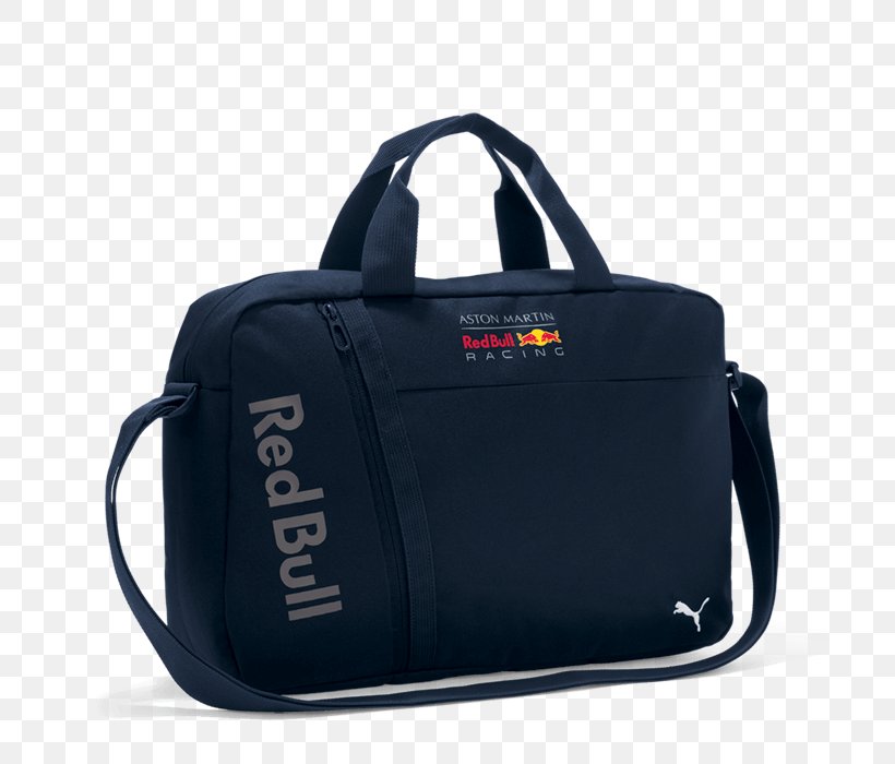 Red Bull Racing Team Formula 1 Briefcase, PNG, 700x700px, Red Bull Racing, Backpack, Bag, Baggage, Black Download Free
