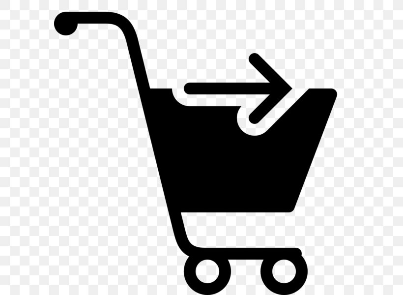 Shopping Cart Shopping Centre, PNG, 600x600px, Shopping Cart, Artwork, Black And White, Cart, Online Shopping Download Free