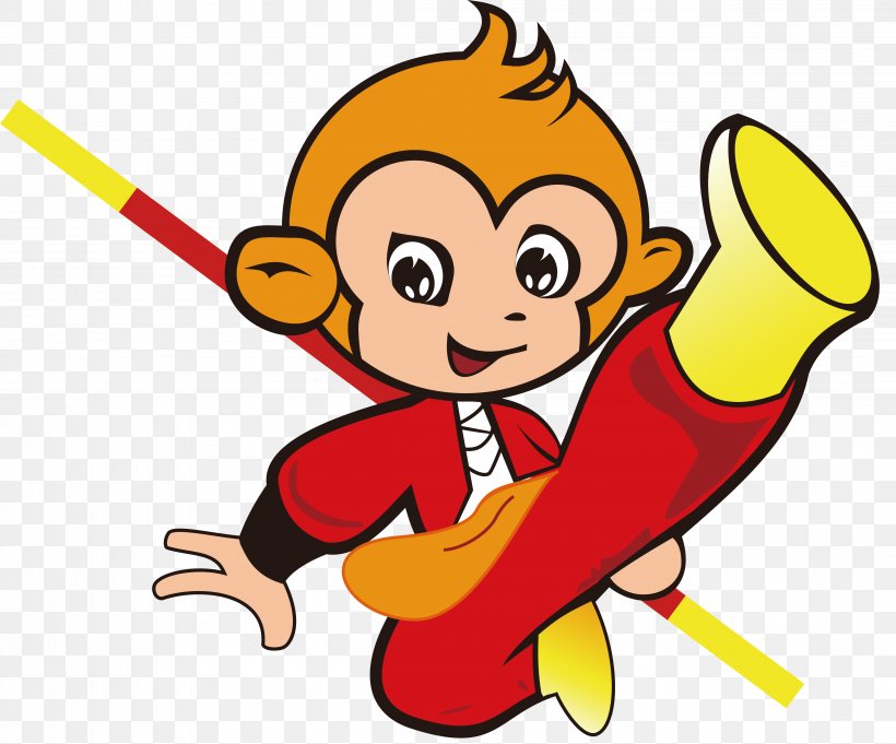 Sun Wukong Goku Cartoon Clip Art, PNG, 4402x3659px, Sun Wukong, Area, Art, Cartoon, Clip Art Download Free