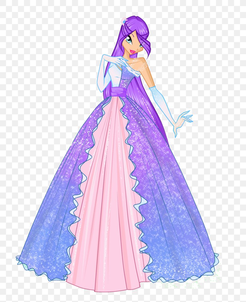 Bloom Dress Ball Gown Musa, PNG, 795x1004px, Bloom, Ball Gown, Barbie, Clothing, Costume Download Free
