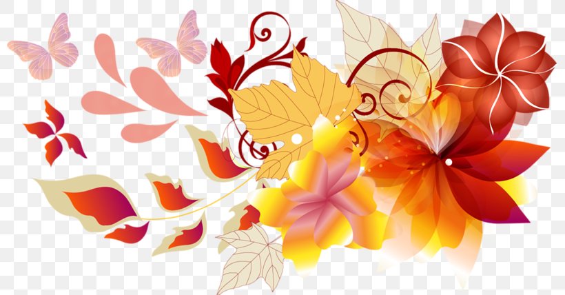 Design, PNG, 800x428px, Flower, Art, Autumn, Cut Flowers, Drawing Download Free