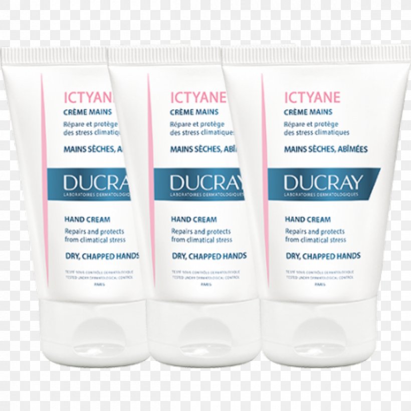 Ducray Ictyane Hand Care 50ml Ducray Ictyane Emollient Moisturizing Cream Lotion Ducray Ictyane Shower Gel, PNG, 1200x1200px, Cream, Hand, Health, Lotion, Milliliter Download Free