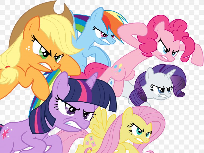Pony Twilight Sparkle Mane Rainbow Dash Rarity, PNG, 4007x3002px, Watercolor, Cartoon, Flower, Frame, Heart Download Free