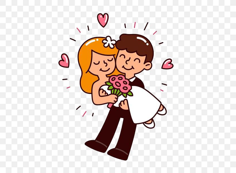 Cartoon Wedding Bridegroom Illustration, PNG, 600x600px, Watercolor, Cartoon, Flower, Frame, Heart Download Free