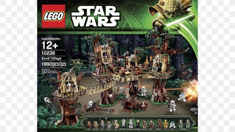 LEGO 10236 Star Wars Ewok Village Lego Star Wars Toy, PNG, 970x546px, Ewok, Death Star, Lego, Lego Minifigure, Lego Star Wars Download Free