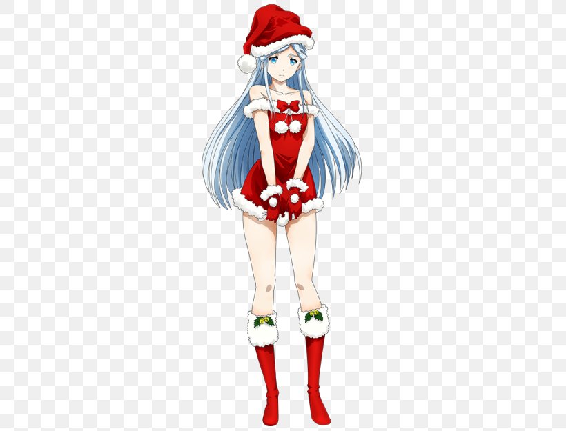 Log Horizon Christmas Ornament Santa Claus Mrs. Claus, PNG, 500x625px, Watercolor, Cartoon, Flower, Frame, Heart Download Free