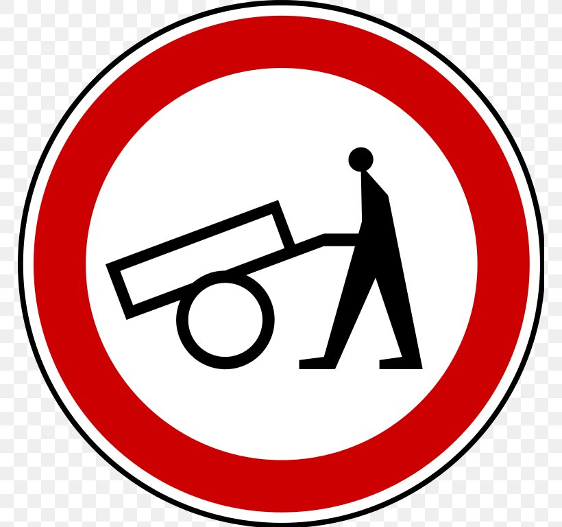 Prohibitory Traffic Sign Road Vehicle, PNG, 768x768px, Traffic Sign, Area, Brand, Cart, Logo Download Free