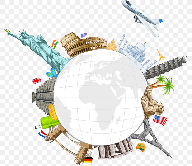 World Travel Clip Art, PNG, 785x707px, World, Clip Art, Illustration,  Landmark, Monument Download Free