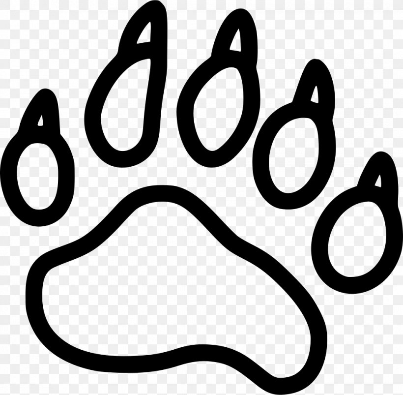 American Black Bear Polar Bear Footprint Clip Art, PNG, 980x960px, Bear, American Black Bear, Animal, Animal Track, Area Download Free