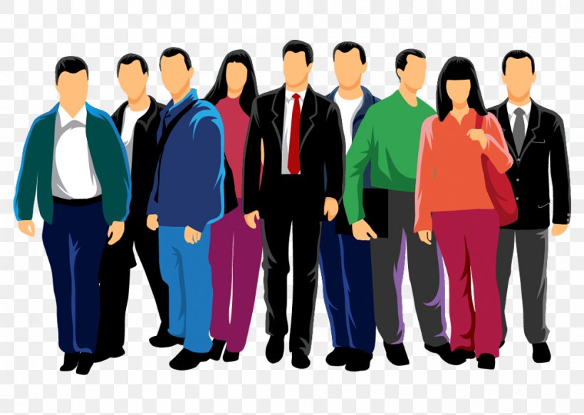 Euclidean Vector People Crowd, PNG, 996x709px, Cartoon, Art, Business, Business Consultant, Business Executive Download Free