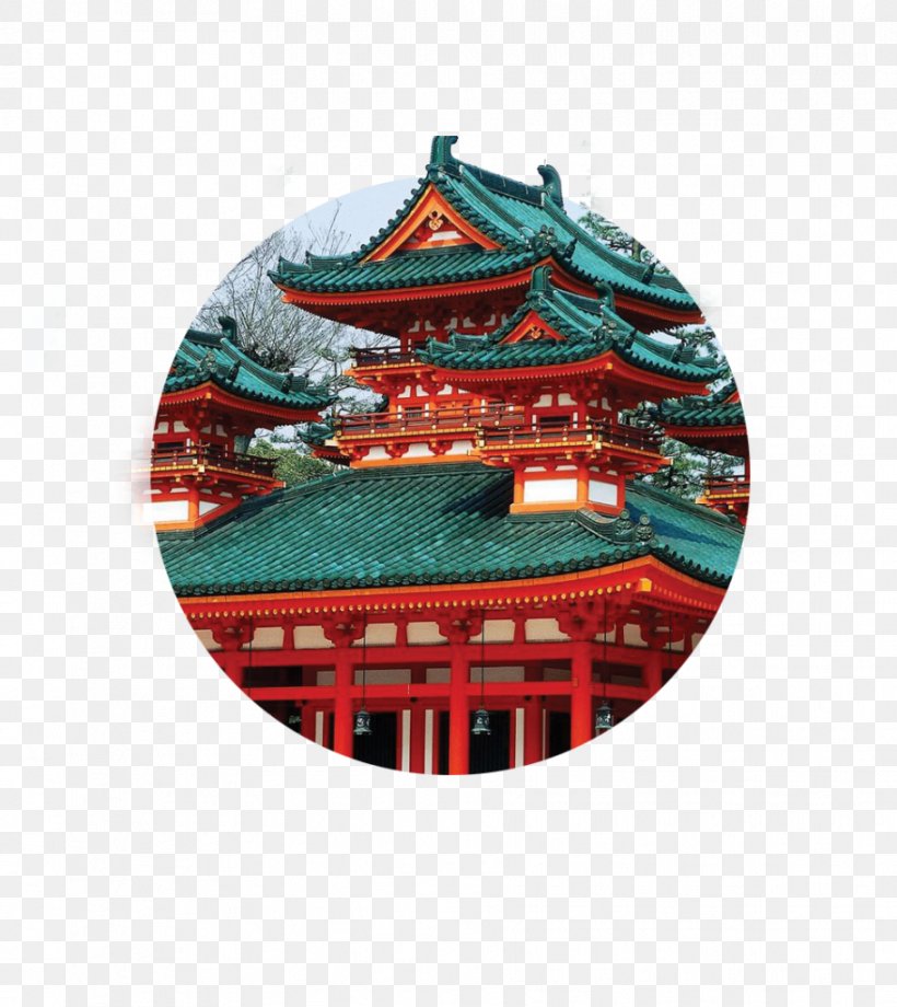 Heian Shrine Shinto Shrine Fushimi Inari-taisha Kinkaku-ji Image, PNG, 912x1024px, Heian Shrine, Christmas Ornament, Fushimi Inaritaisha, Japan, Kinkakuji Download Free