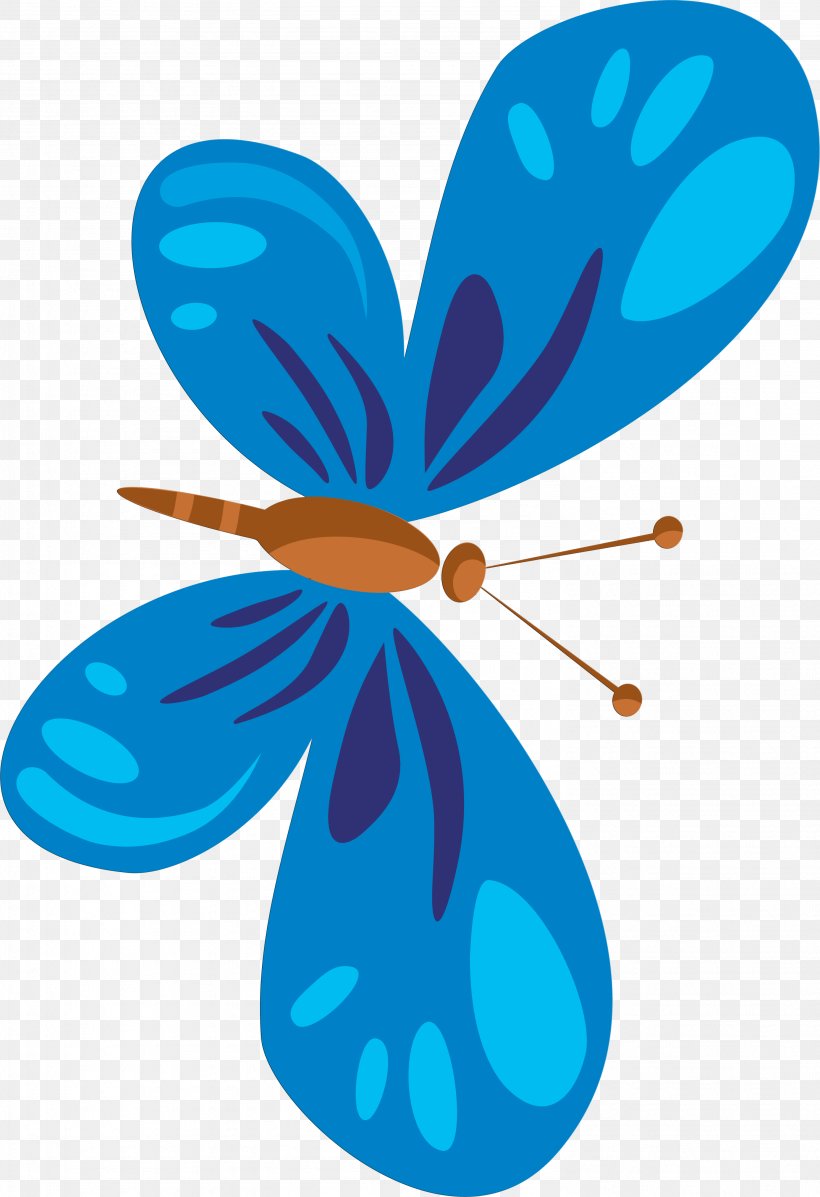 Butterfly Insect Pollinator Flower Clip Art, PNG, 2967x4332px, Butterfly, Animation, Butterflies And Moths, Flower, Insect Download Free