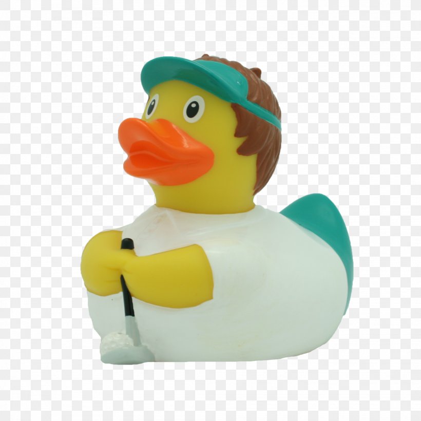 Rubber Duck Golfer Toy, PNG, 2084x2084px, Duck, Bathing, Bathroom, Beak, Bird Download Free