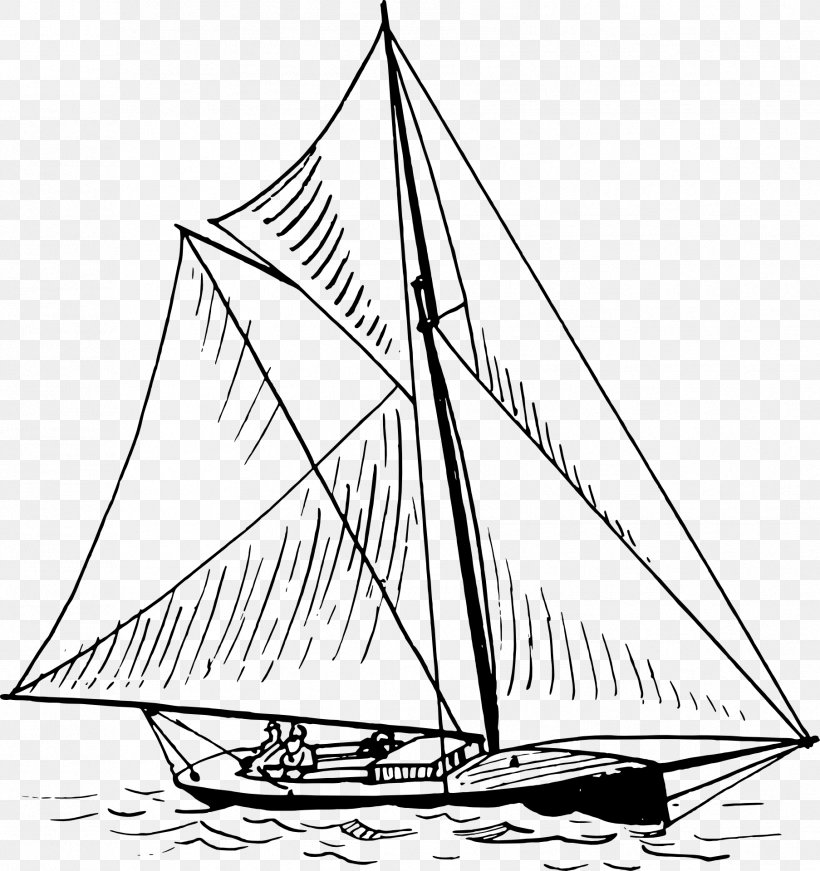 Sailboat Sailing Yacht Clip Art, PNG, 1807x1920px, Sailboat, Area, Baltimore Clipper, Barque, Barquentine Download Free