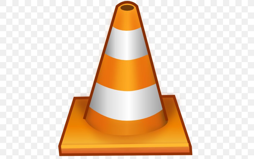 VLC Media Player Video File Format Installation Flash Video, PNG, 512x512px, 64bit Computing, Vlc Media Player, Computer Software, Cone, Flash Video Download Free