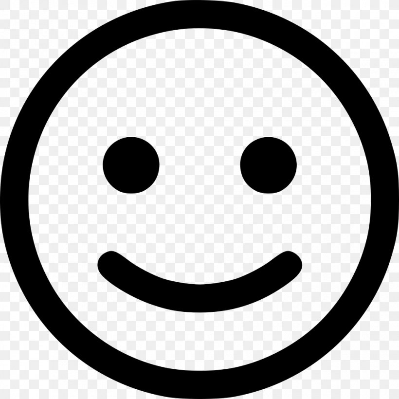 Black & White Emoticon Smiley Clip Art, PNG, 980x980px, Black White, Black And White, Emoji, Emoticon, Emotion Download Free
