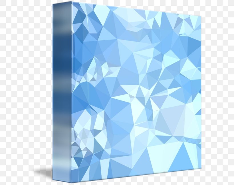 Blue Polygon Geometry Triangle Rectangle, PNG, 606x650px, Blue, Azure, Cobalt Blue, Deviantart, Fractal Download Free