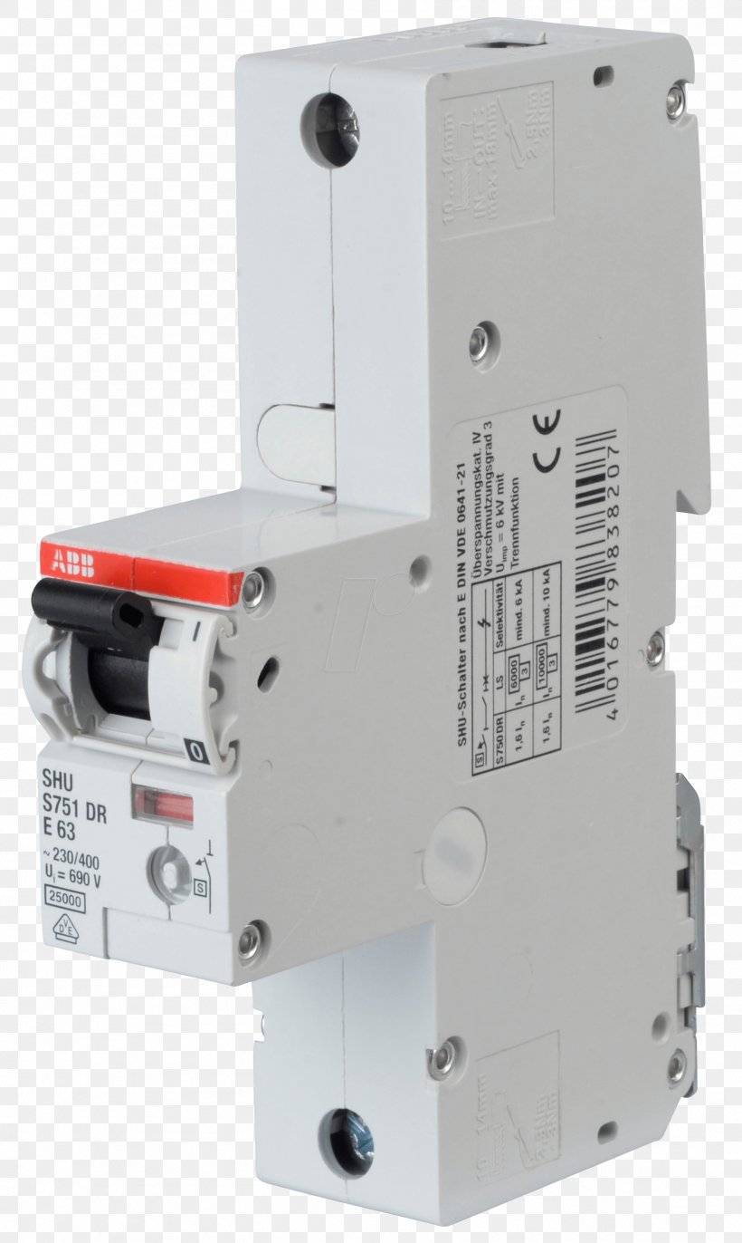 Circuit Breaker ABB Group Residual-current Device Electronics Automation, PNG, 1792x3000px, Circuit Breaker, Abb Group, Automation, Circuit Component, Din Rail Download Free