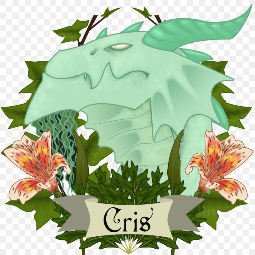 Illustration Clip Art Leaf Flower Tree, PNG, 1000x1000px, Leaf, Fictional Character, Flower, Legendary Creature, Mythical Creature Download Free