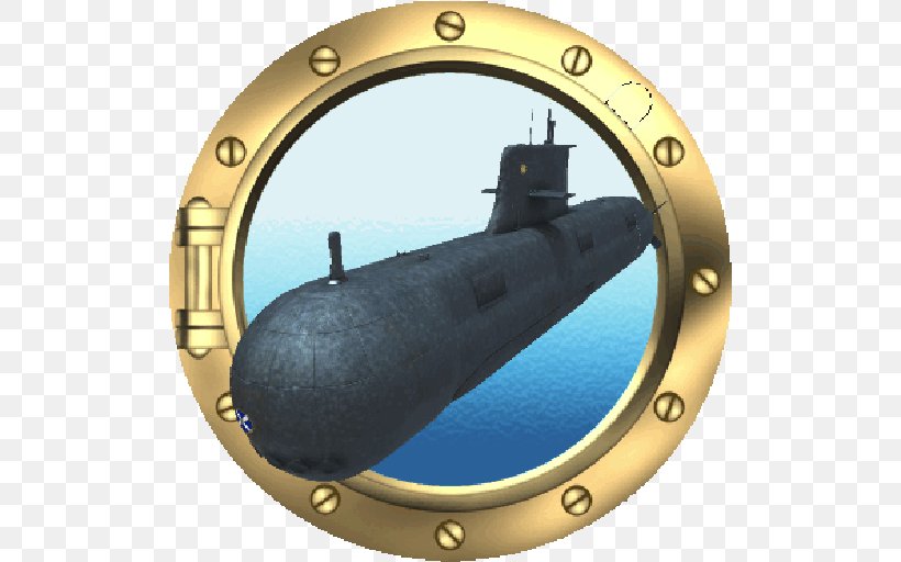 Submarine Attack! HD Submarine Adventure Link Free Cookie Star Submarine Attack! Arcade, PNG, 512x512px, Link Free, Android, Brass, Game, Hardware Download Free