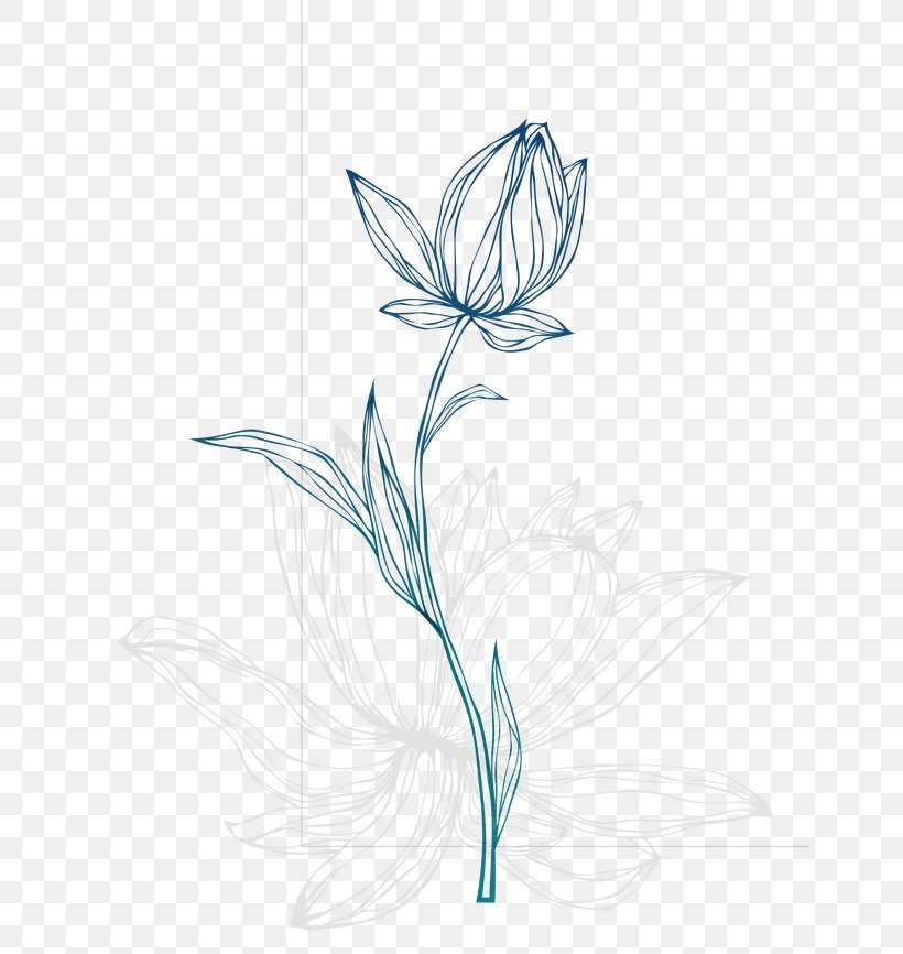 Template Flower Abstract Art Illustration, PNG, 650x866px, Template, Abstract Art, Blue, Branch, Drawing Download Free