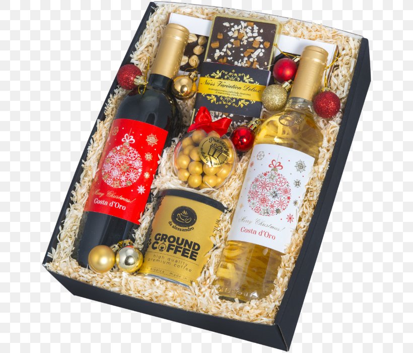 Food Gift Baskets Hamper Chocolate Ferrero Rocher, PNG, 656x700px, Food Gift Baskets, Basket, Bombka, Chocolate, Christmas Download Free