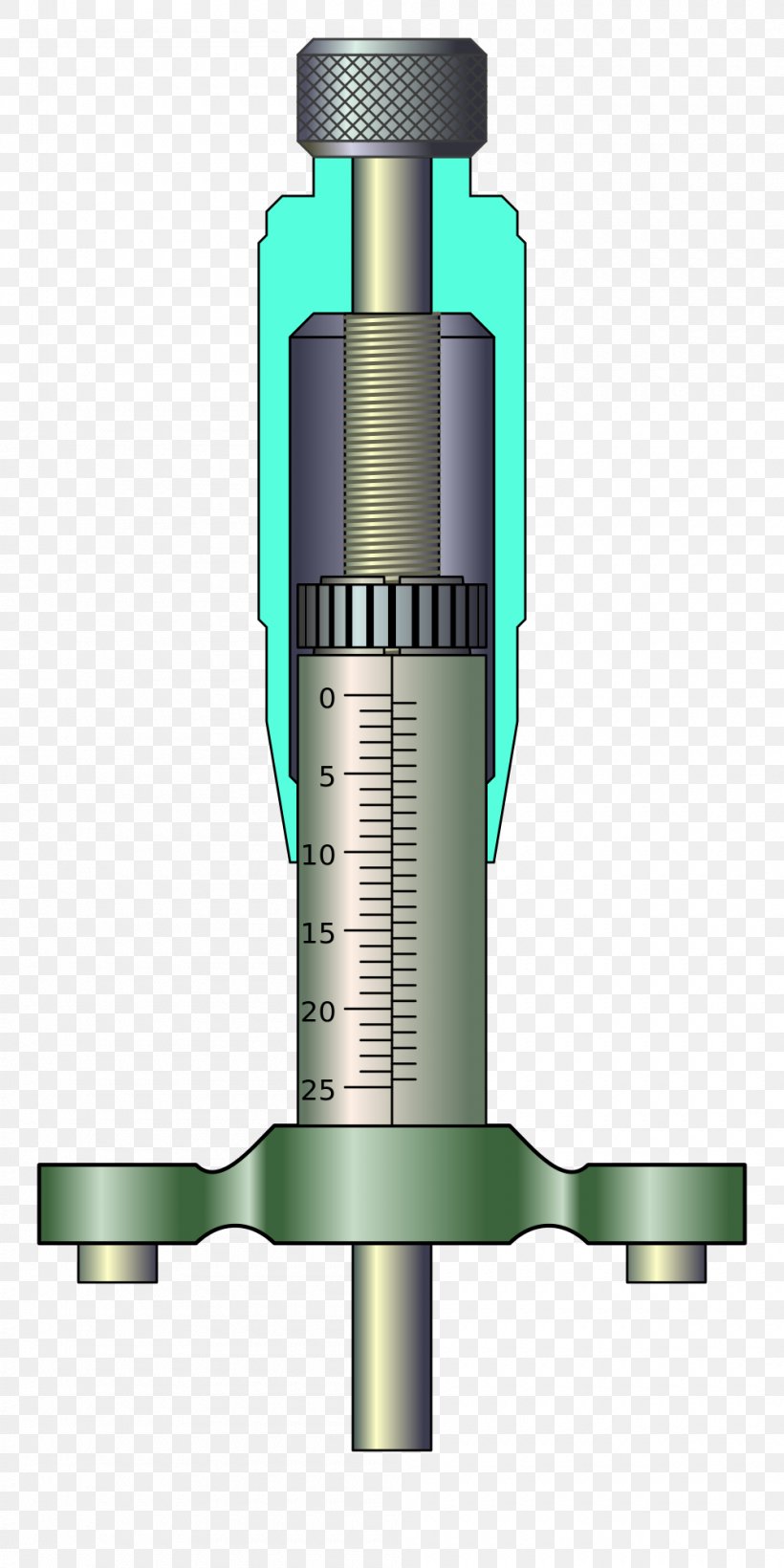 Tool Micrometer Calipers Measurement Gauge, PNG, 1000x2000px, Tool, Calipers, Cylinder, Gauge, Hardware Download Free