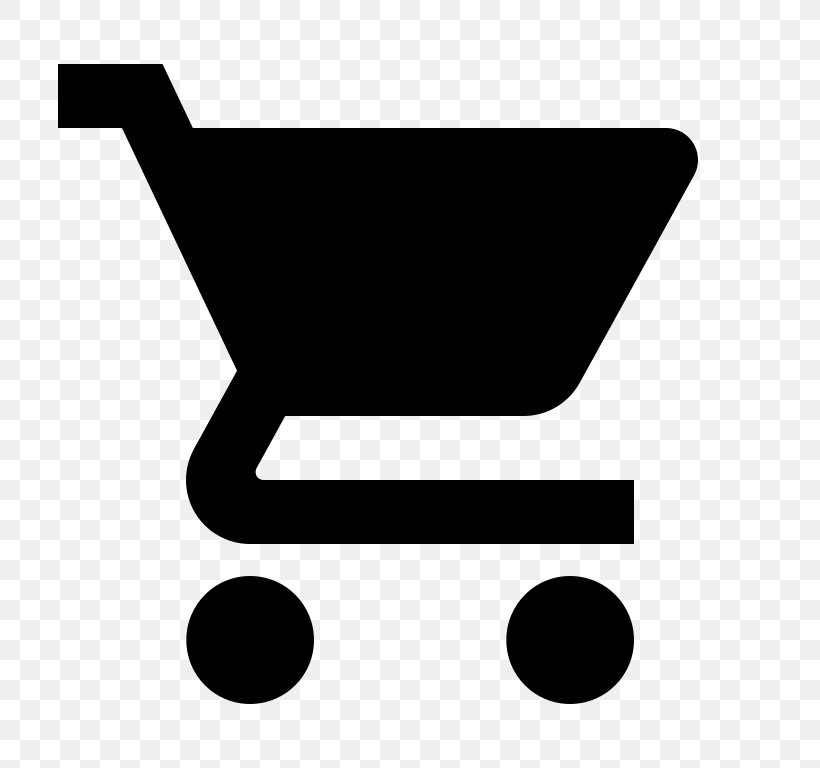 Shopping Cart, PNG, 768x768px, Shopping Cart, Black, Black And White, Ecommerce, Icon Design Download Free