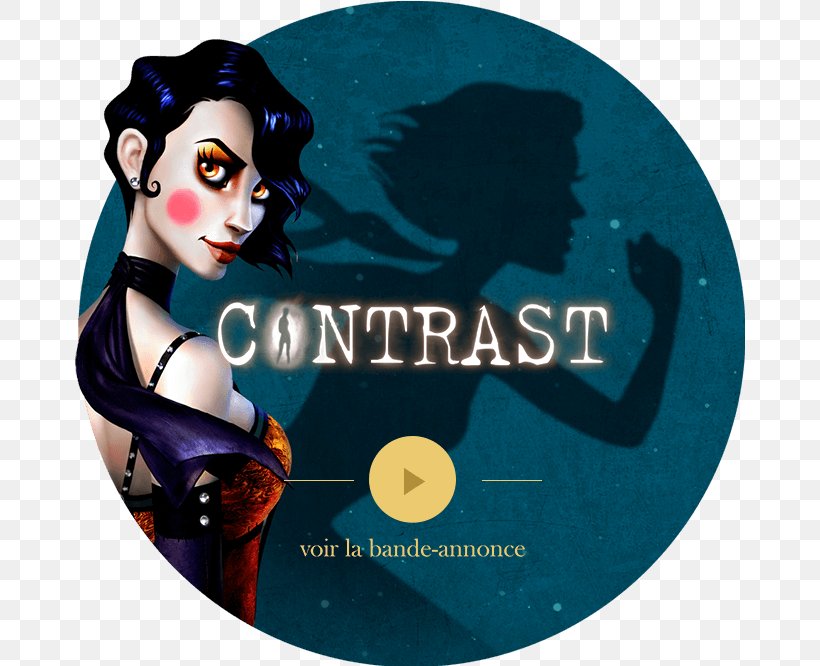 Contrast Poster Compulsion Games Xbox One, PNG, 670x666px, Contrast, Album, Album Cover, Compulsion Games, Dvd Download Free