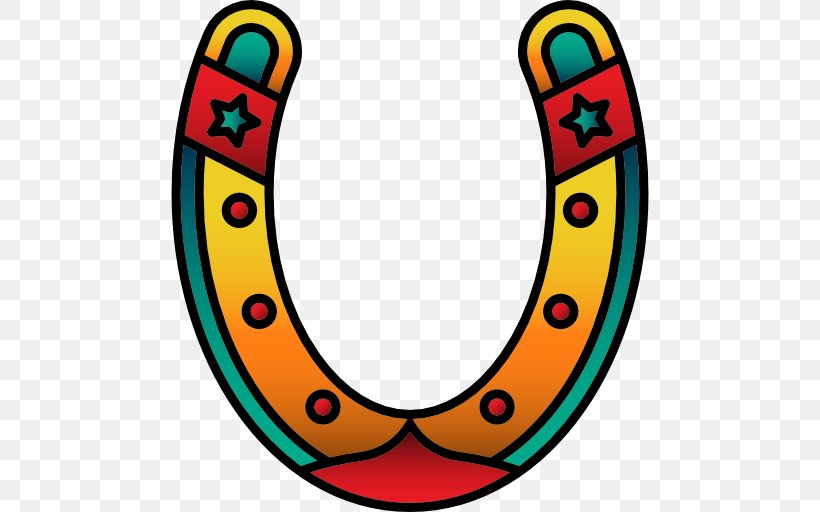 Horseshoe Old School (tattoo) Clip Art, PNG, 512x512px, Watercolor, Cartoon, Flower, Frame, Heart Download Free