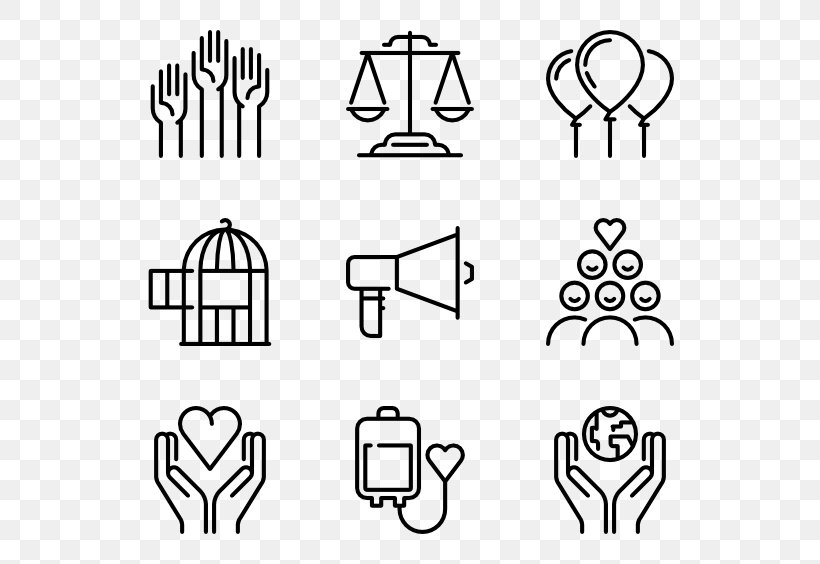 Charity Icon, PNG, 600x564px, Fotolia, Area, Black, Black And White, Brand Download Free