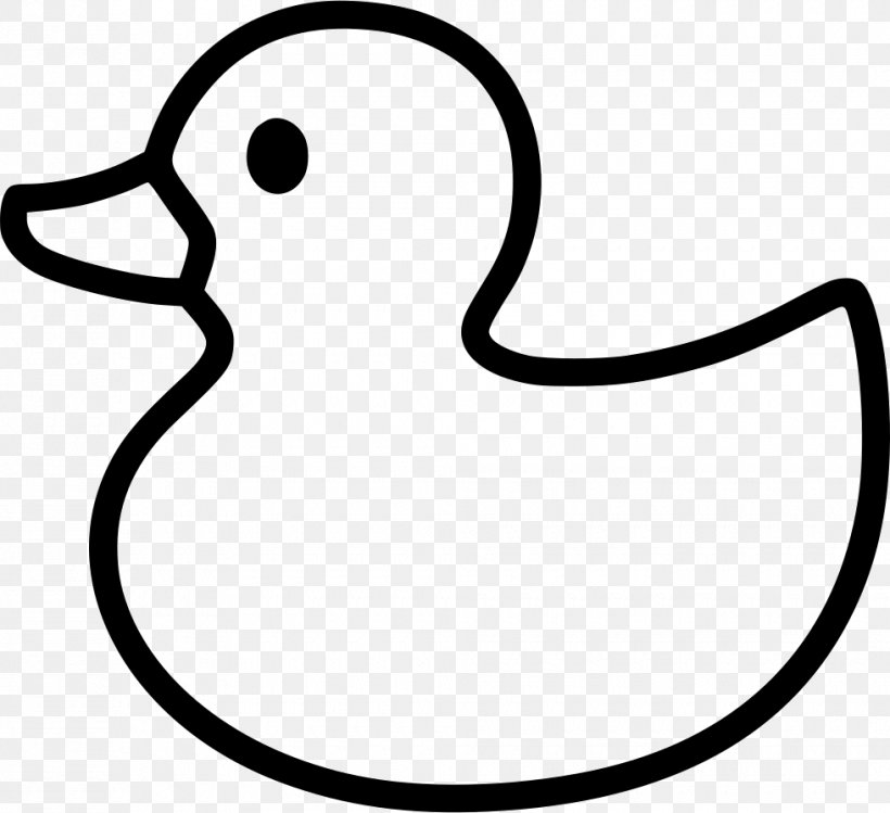 Rubber Duck Toy Clip Art, PNG, 980x896px, Duck, Artwork, Beak, Black And White, Coloring Book Download Free
