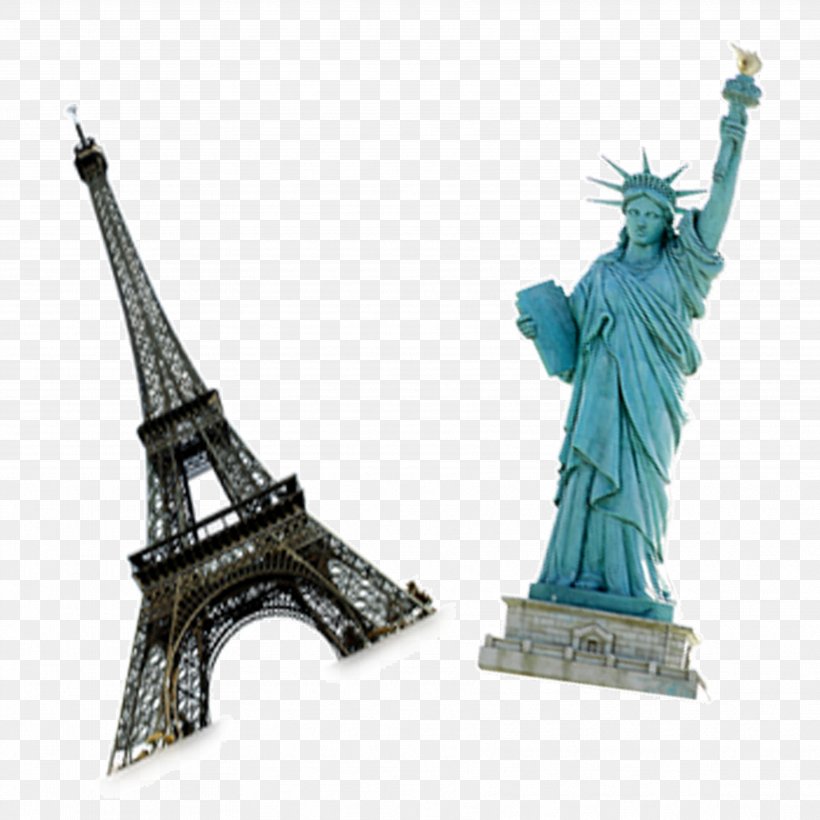 Statue Of Liberty Eiffel Tower, PNG, 3543x3543px, Statue Of Liberty, Designer, Eiffel Tower, Landmark, Liberty Download Free