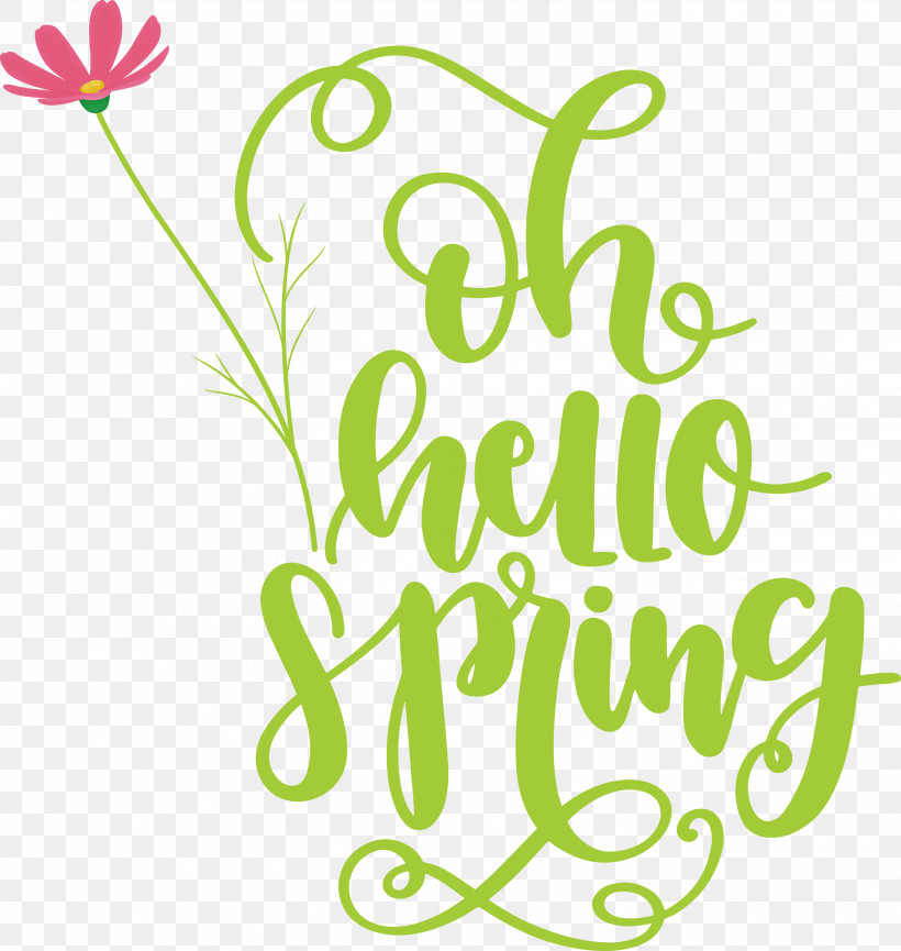 Hello Spring Oh Hello Spring Spring, PNG, 2841x3000px, Hello Spring, Calligraphy, Line Art, Logo, Painting Download Free