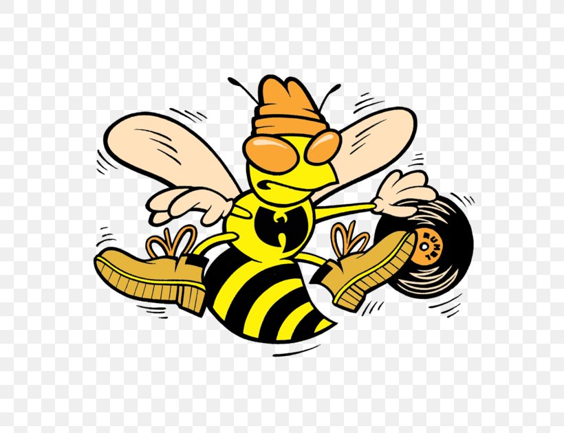 Honey Bee The Swarm Wu-Tang Clan, PNG, 630x630px, Honey Bee, Artwork, Bee, Cartoon, Cream Download Free