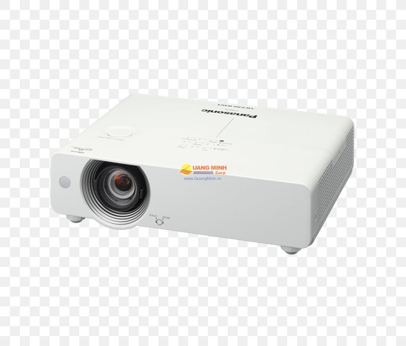 Multimedia Projectors Panasonic Digital Light Processing Projection Screens, PNG, 700x700px, Multimedia Projectors, Computer Monitors, Digital Light Processing, Display Device, Electronic Device Download Free