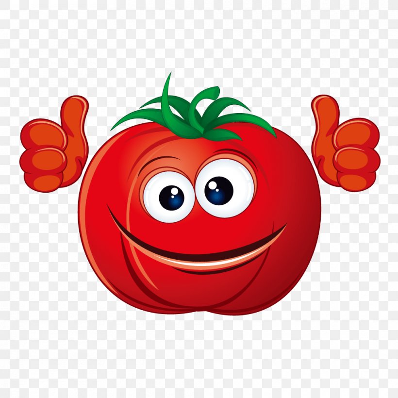 Tomato Smile, PNG, 1010x1010px, Tomato, Cartoon, Drawing, Flower, Food Download Free