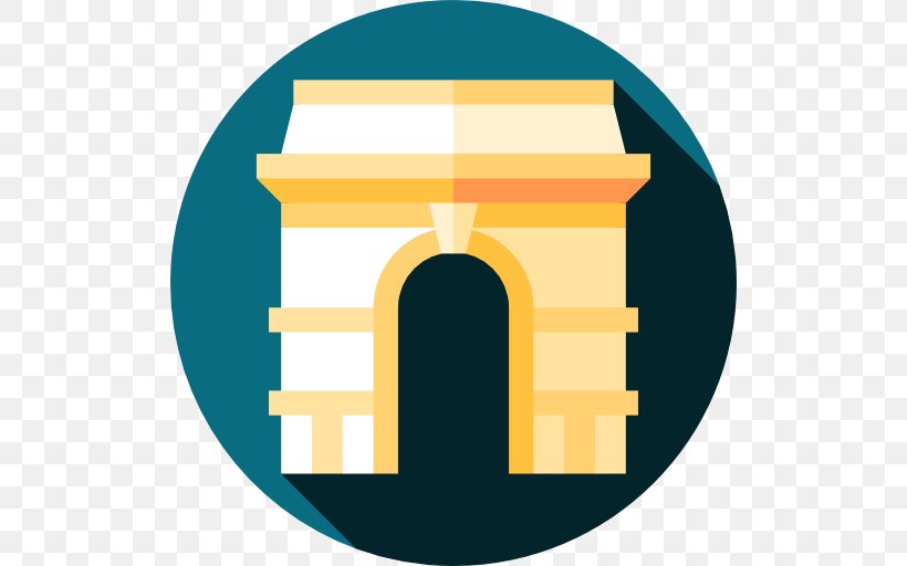 Arc De Triomphe Clip Art, PNG, 512x512px, Arc De Triomphe, Area, Landmark, Logo, Monument Download Free
